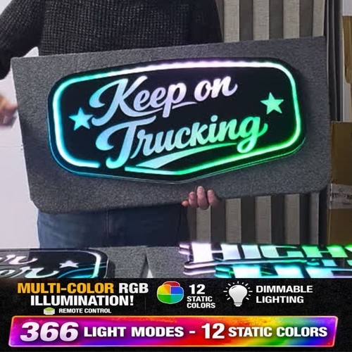 Keep trucking truck - keep, on
