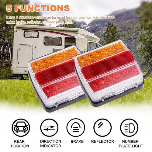 Magnetic rear trailer light - rear,