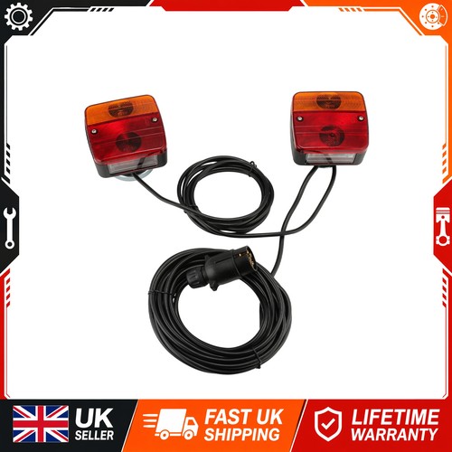 Rear trailer van - towing, light