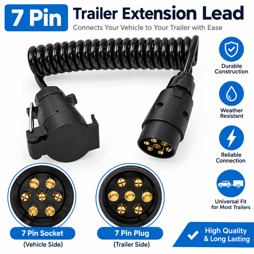Pin trailer extension - pin,