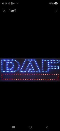 Daf led lightboard 24v - daf,