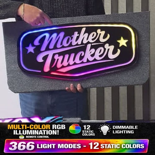 Mother trucker truck - trucker, light
