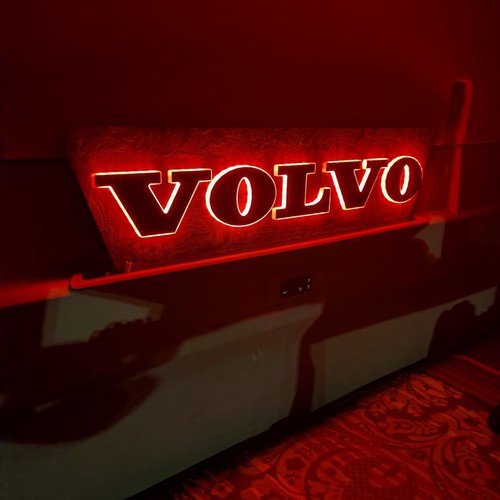 Volvo letters alcantara - volvo,