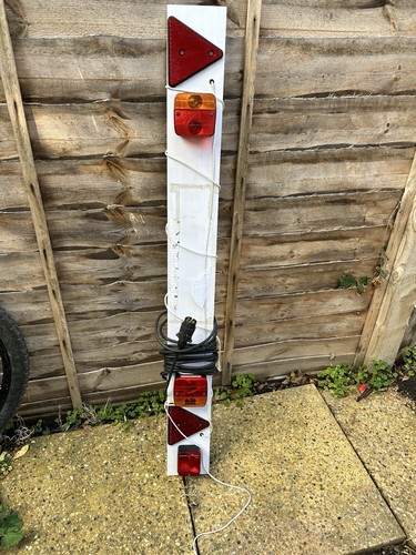 Trailer light board with pin - board, 7
