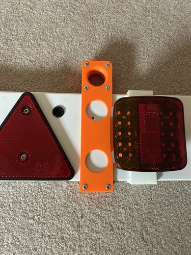 Trailer light board ratchet - trailer,