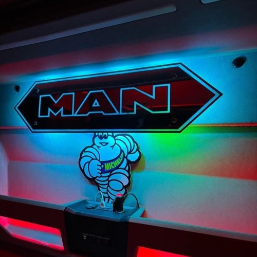 Man truck led mirror - /, light
