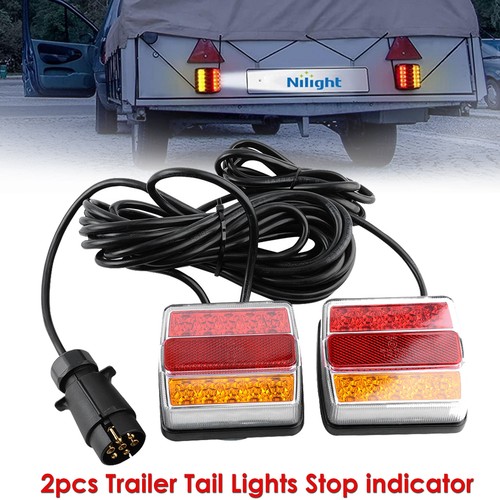 2pcs 12v magnetic trailer - 7.5m,