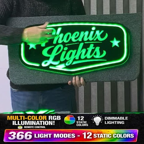 Custom truck led light board - truck,