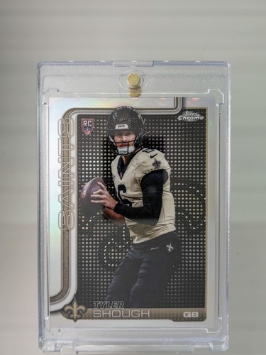 2025 topps chrome tyler shough - chrome,